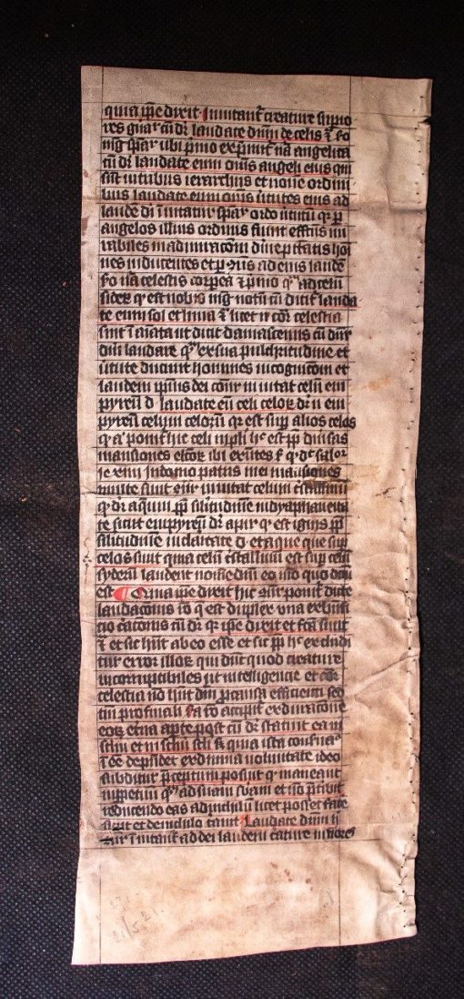 Nicolas de Lyra Gloss on Psalm 148 (1400)
