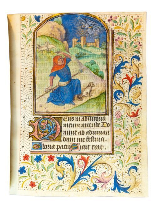 Book of Hours, Use of Thérouanne, in Latin and French Illuminated manuscript on parchment France, Hainault c.1470s