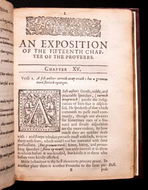 Plaine and familiar exposition of the Proverbs 1608 by Dod & Cleaver