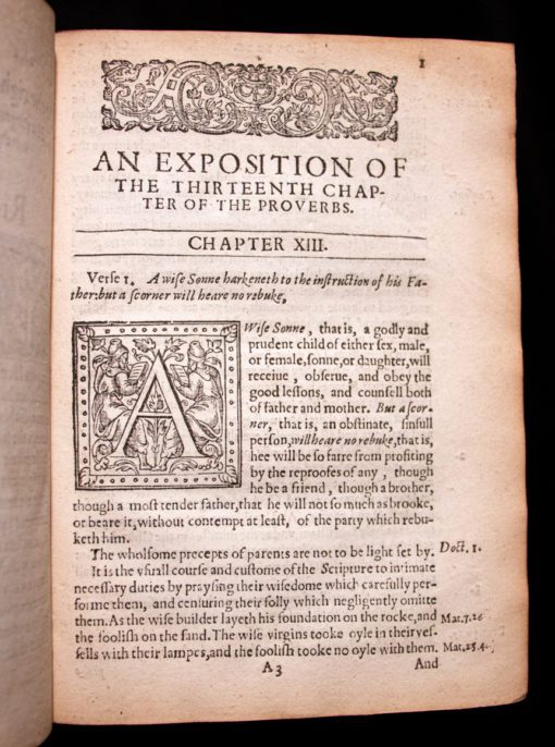 Plaine and familiar exposition of the Proverbs 1608 by Dod & Cleaver