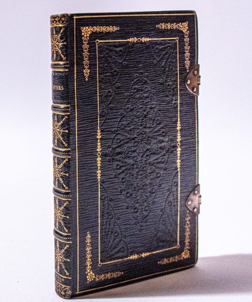 Private prayers of the stricken widow whose brewer husband committed suicide; beautiful binding, 1706.