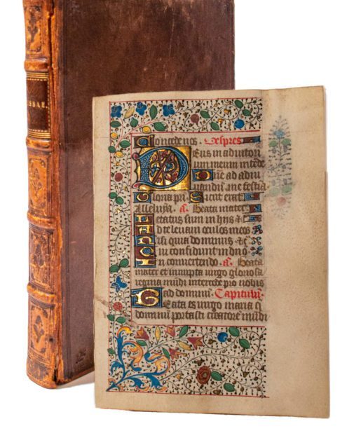 Book of Hours (substantial fragment) Franciscan Use c.1460, France