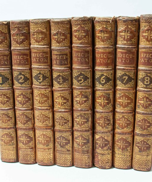 The Spectator 8 volumes in lovely contemporary morocco binding