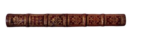A lovely and original English Restoration binding in red goatskin.
