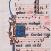 Leaf from Baldo degli Ubaldi (1327–1400), Sextum codicis librum commentaria [Italy, late 15th century]