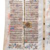 Single leaf from the so-called ‘Carondelet Breviary’ 1458 from the scribe Jean d’Aussert