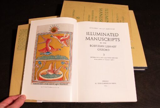 Illuminated Manuscripts in the Bodleian Library [3 volumes] [with] Illuminated Manuscripts in Oxford College Libraries, The University Archives and the Taylor Institution