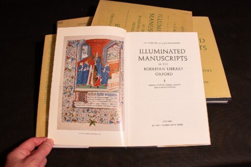 Illuminated Manuscripts in the Bodleian Library [3 volumes] [with] Illuminated Manuscripts in Oxford College Libraries, The University Archives and the Taylor Institution