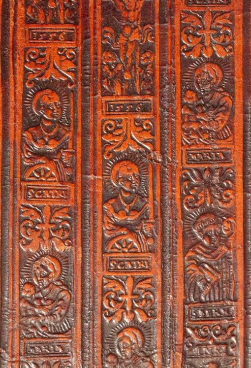 Dated panel binding of Estienne’s Eusebius Pamphili in Garamond’s ‘grecs du roi’ font. 1544 Excellent Provenance
