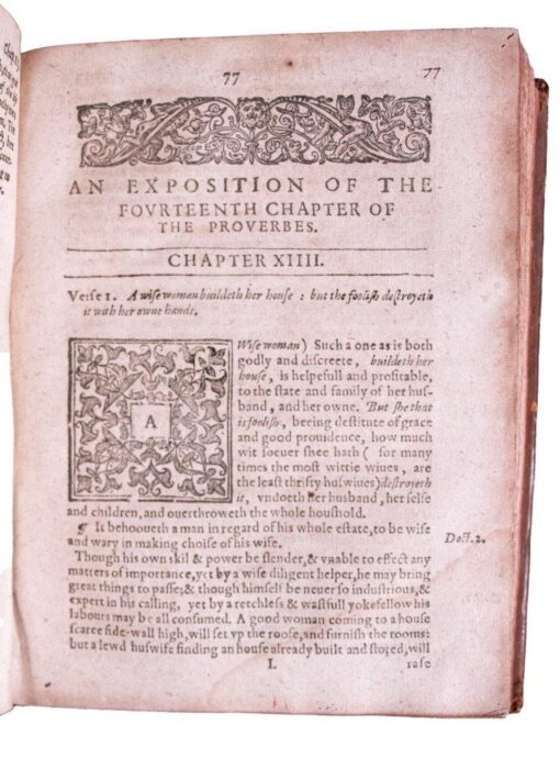 Complete works of Dod & Cleaver on Proverbs with Bathshebaes Instructions 1614