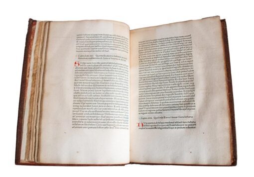 Sweynheym and Pannartz, Lactantius’ Opera Rome 1468