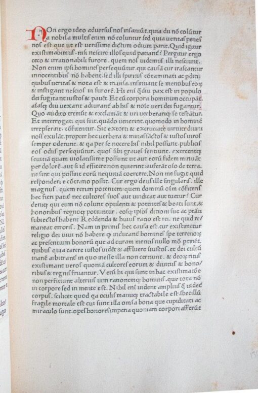 Sweynheym and Pannartz, Lactantius’ Opera Rome 1468