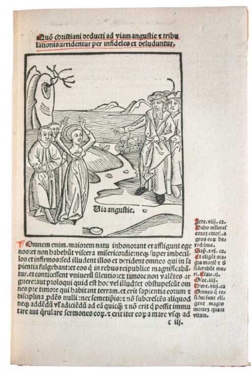 Revelationes of St. Methodius with first illustration of a Caesarean birth; 1498