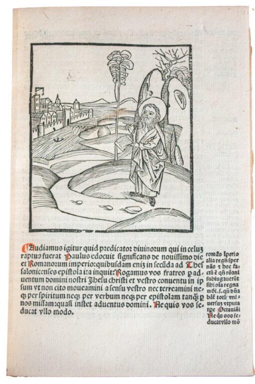 Revelationes of St. Methodius with first illustration of a Caesarean birth; 1498