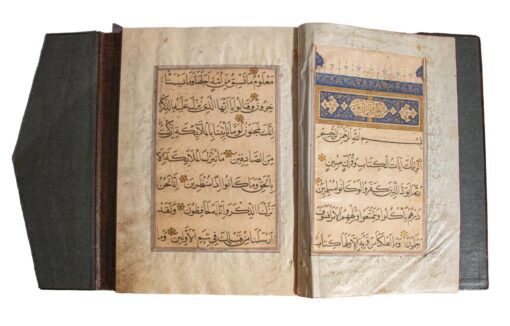 The ‘aǧzāᶜ 14 and 15 of the Qur’ān, Kashmir c.1500 in manuscript