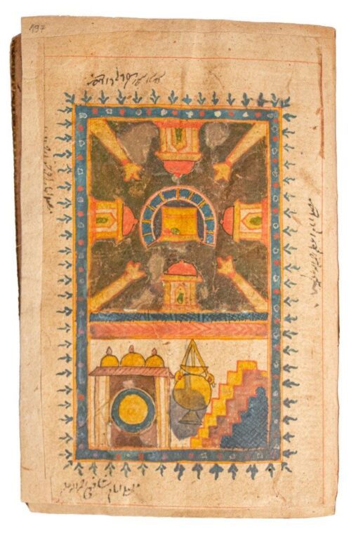 Illuminated Qur’an Egyptian manuscript on paper, reportedly written in Baġdād under Persian Safavid rule, 1515