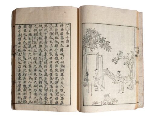 Ryukyo Retsujo Den [Biographies of Exemplary Women] Liu Xiang, Lienü Zhuan Kyoto 1700