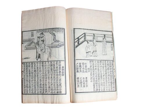 Gu Hutou Hua Lienu Zhuan (Xin Kan Gu Lienu Zhuan) [An Ancient Edition of Biographies of Virtuous Women ] Liu Xiang; images attrib. to Gu Kaizhi