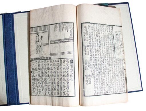 Gu Hutou Hua Lienu Zhuan (Xin Kan Gu Lienu Zhuan) [An Ancient Edition of Biographies of Virtuous Women ] Liu Xiang; images attrib. to Gu Kaizhi