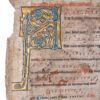 A very large fragmentary leaf from a Lectionary, in Latin, decorated manuscript on vellum [Germany (Rhineland?), 12th century (first half)]