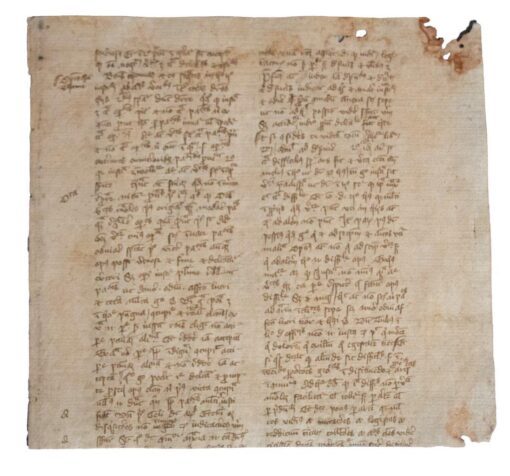 A substantial fragment of Jean Buridan on late C14th watermarked paper on 47 leaves