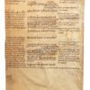 Two leaves from a Ferial Psalter, in Latin, decorated manuscript on vellum  [Germany, mid-13th century]