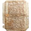 Three fragments from Sulpicius Severus, Dialogi, in Latin, manuscript on vellum [France (Tours?), 9th century (1st half)]