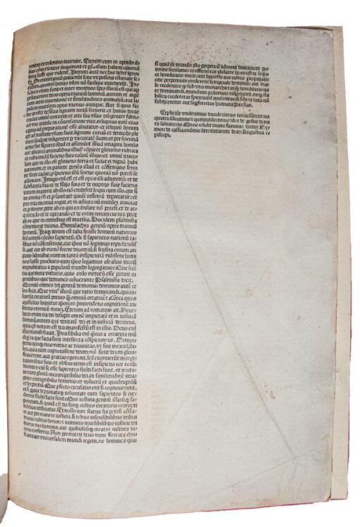 C15th Czech manuscript for a recipe in Old CZECH – Very early printed proof copy of an unknown calendar in CZECH – all in a 1484 edition of Simon de Cassia in contemporary binding.