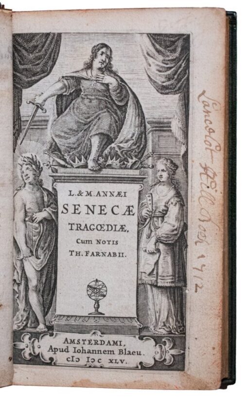 Seneca ‘Tragoediae’ bound by Riviere 1645