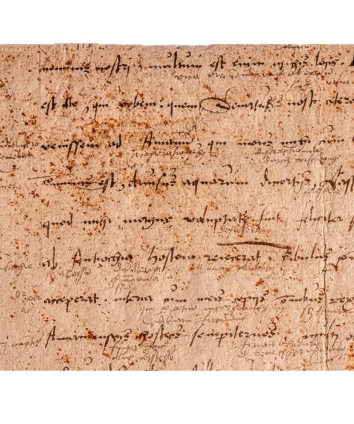 Cicero, Epistolae ad familiares; 5 fragments, Italian C15th