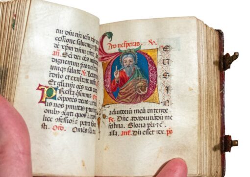 Gorgeous Book of Hours with 13 illuminations. Workshop of Pietro Birago, Brescia c.1490