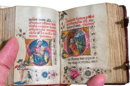 Gorgeous Book of Hours with 13 illuminations. Workshop of Pietro Birago, Brescia c.1490