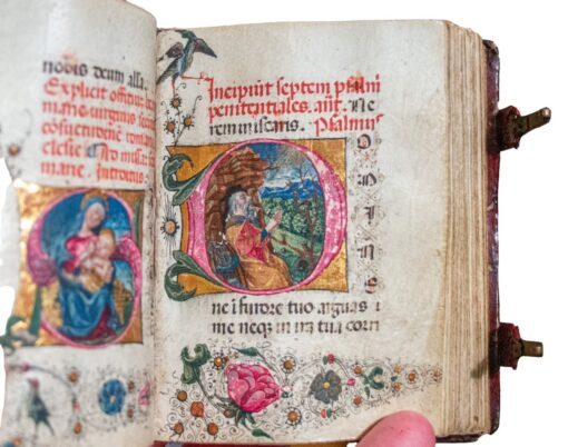 Gorgeous Book of Hours with 13 illuminations. Workshop of Pietro Birago, Brescia c.1490