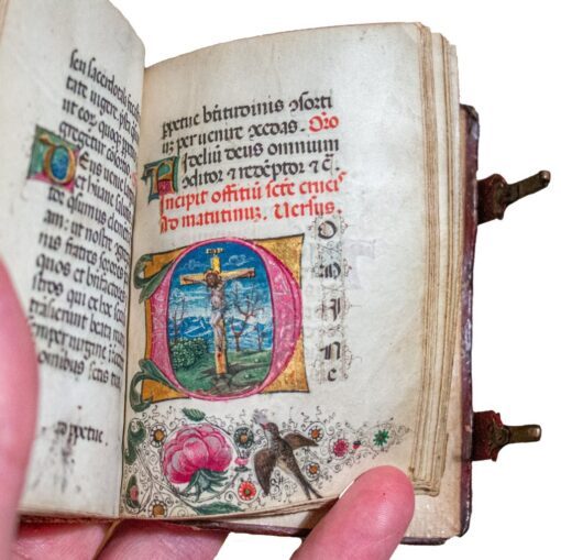 Gorgeous Book of Hours with 13 illuminations. Workshop of Pietro Birago, Brescia c.1490