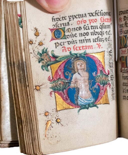 Gorgeous Book of Hours with 13 illuminations. Workshop of Pietro Birago, Brescia c.1490